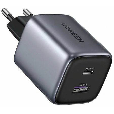 Зарядное устройство Ugreen CD350 Nexode 35W Wall Charger EU серый (15539)