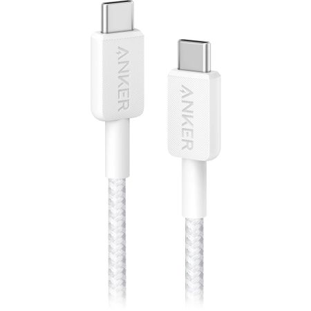 Кабель Anker 322 USB Type-C 3 м белый (A81F7G21)