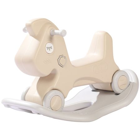Лошадка-качалка-беговел UNIX Kids Camel серый (PPRHCLGY)