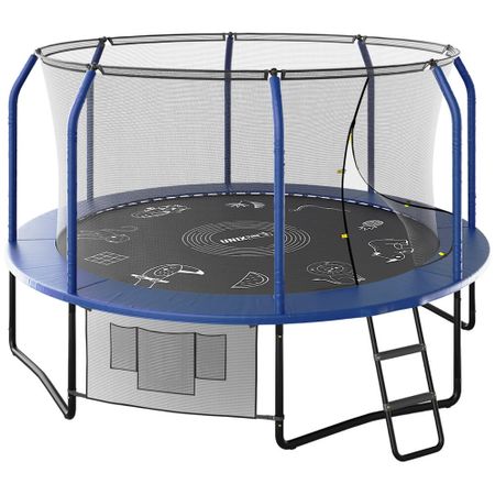 Батут UNIX Line Supreme Game 12 ft Blue (TRUSUG12BL)