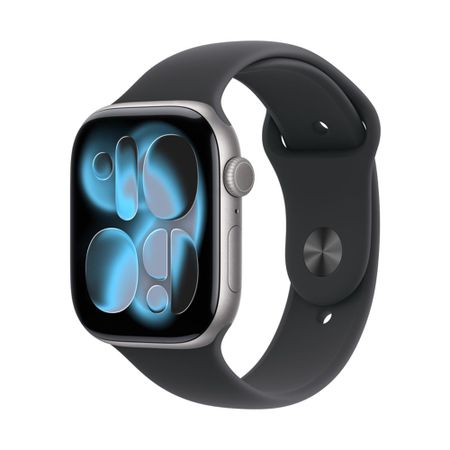 Смарт-часы Apple Watch Series 11 46mm Space Gray Aluminum Case with Black Sport Band (M/L)