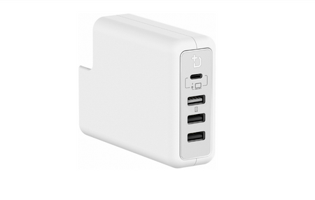 Адаптер DockCase P1 MC61 USB-C/ 3xUSB-A для MacBook Pro 13″ (White)