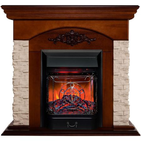 Камин RealFlame Neapolis STD/EUG NT — Majestic LUX BL