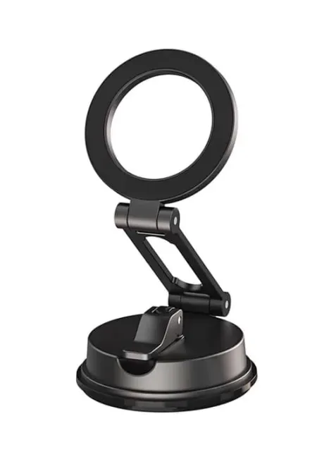 Автомобильный держатель WIWU Vacuum Magnetic для смартфона на лобовое стекло/приборную панель (CH057) (черный)