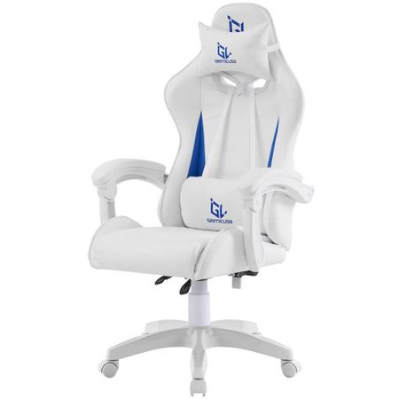 Компьютерное кресло GameLab Tetra White-Blue (GL-429)