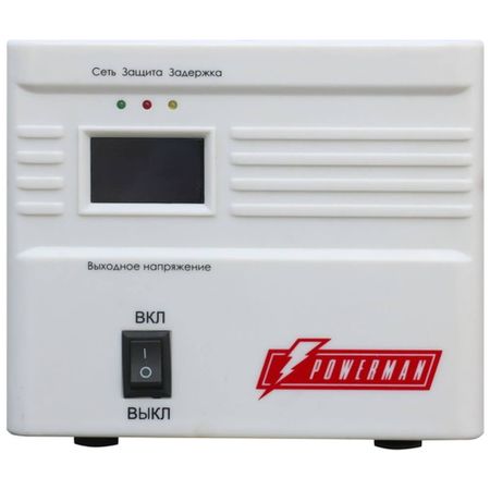 Стабилизатор напряжения Powerman AVS 500A белый