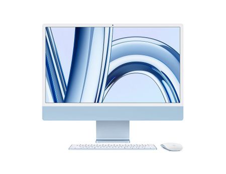 Apple iMac 24″ with Retina 4.5K (M3 8C CPU / 10C GPU, 16GB, 1TB SSD) (Blue) (Z19K001YW)