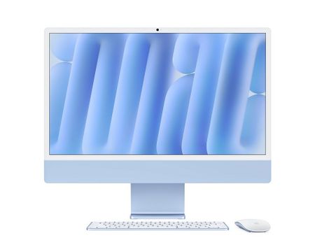 Apple iMac 24″ with Retina 4.5K (M4 10C CPU / 10C GPU, 24GB, 2TB SSD, 2024, Nano-Texture Display) (Blue) (Z1EQ000MN)