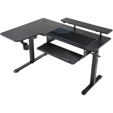 Компьютерный стол Eureka ERK-L60L-B-PRO-V1-EU чёрный