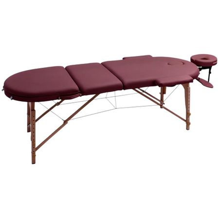 Массажный стол UNIX Med Comfort 3 Section Burgundy