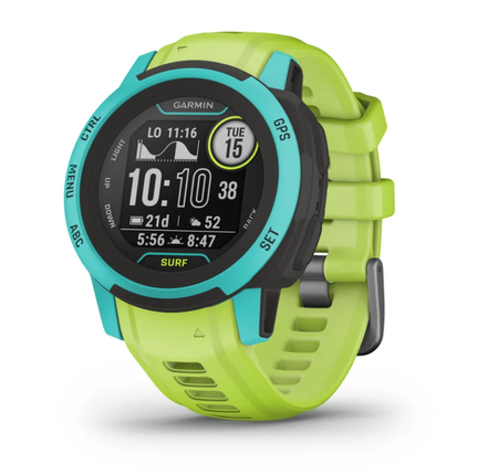 Смарт-часы Garmin Instinct 2S Solar (Waikiki Yellow) (010-02563-02)
