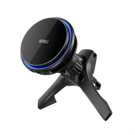 Автомобильный держатель Wiwu CH-317 MagSafe 15W в воздуховод для смартфона (Black)