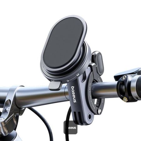 Держатель на мотоцикл и велосипед Baseus PrimeTrip Magnetic для смартфона (черный) (BS-CM038)
