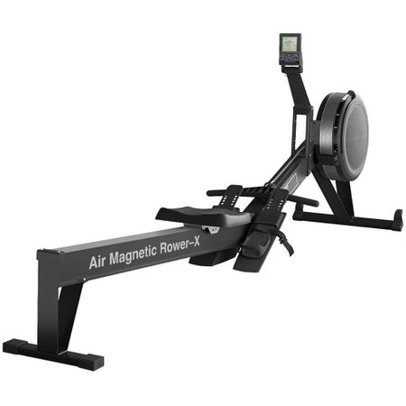 Гребной тренажёр UNIX Fit Air Magnetic Rower-X Black