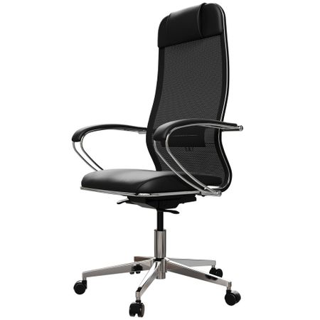 Офисное кресло METTA ErgoLife Comfort чёрный