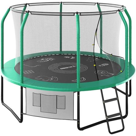 Батут UNIX Line Supreme Game 10 ft Green (TRUSUG10GR)
