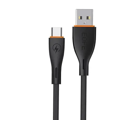 Кабель Eofe USB/Type-C 2.4A 100см (черный) (AC21)