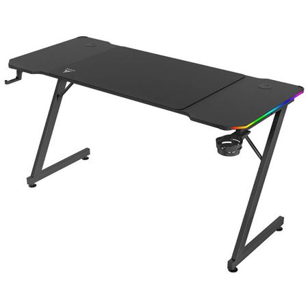 Компьютерный стол ZONE 51 Trine 140 RGB Black (Z51-T4R-BK)