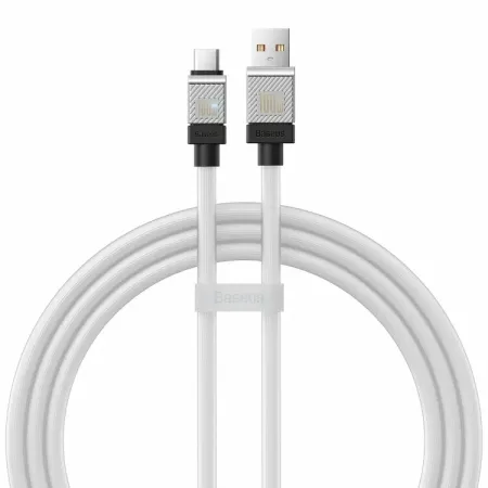 Кабель Baseus CoolPlay Type-C/Type-C 100W 100см (CAKW000202) (белый)