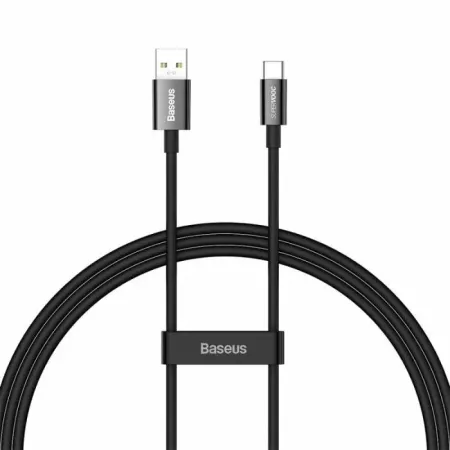 Кабель Baseus Superior USB/Type-C 65W 100см (CAYS000901) (черный)