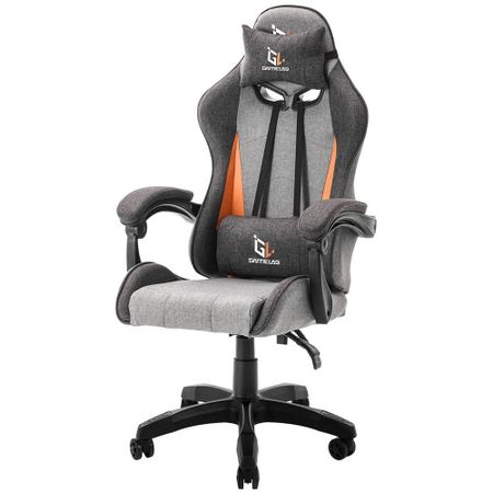 Компьютерное кресло GameLab Tetra Breeze Grey-Orange (GL-402)