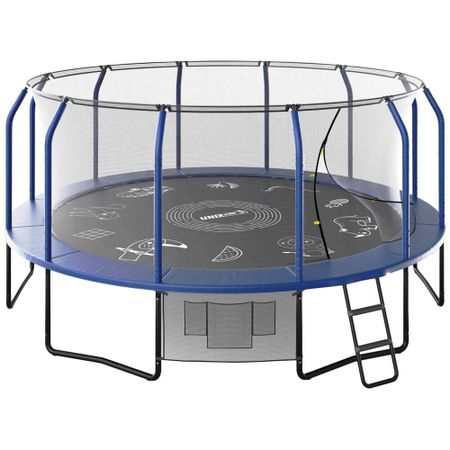 Батут UNIX Line Supreme Game 16 ft Blue (TRUSUG16BL)