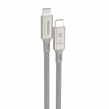 Кабель Momax Type-C/Type-C 100W 200см (титан) (DC28E)
