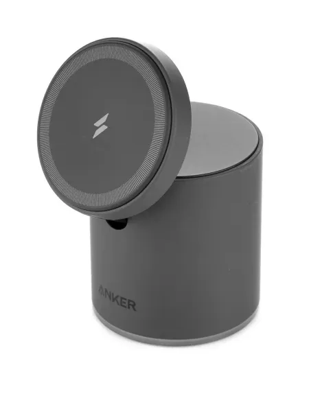 Беспроводное зарядное устройство Anker 623 Snap.Charge.Flip. 2 в1 для смартфона/наушников 15W (черный) (A2565)