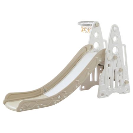 Детская горка UNIX Kids Rocket бежевый (PPSLRT145CL)