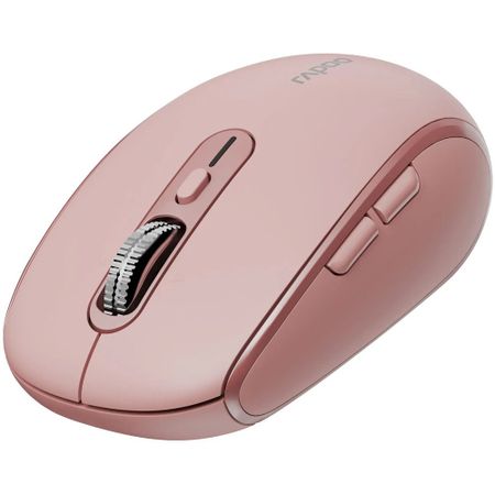 Компьютерная мышь Rapoo M590 Silent розовый