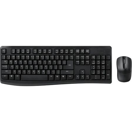 Комплект клавиатуры и мыши Rapoo X1800PRO черный