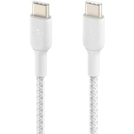 Кабель Belkin BoostCharge USB Type-C 60W 2.0 2 шт. 1 м белый (CAB004bt1MWH2PK)