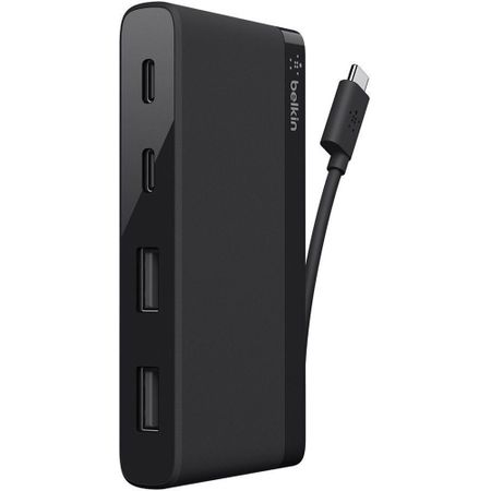 USB-разветвитель Belkin 4-Port чёрный (F4U090btBLK)