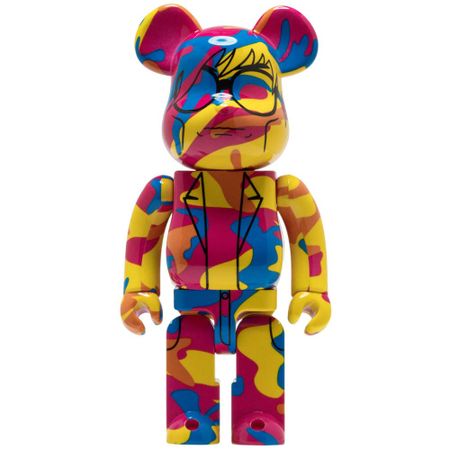 Фигура Bearbrick Medicom Toy Andy Warhol BWWT 3