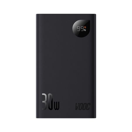 Внешний аккумулятор Baseus Adaman2 Digital Display Fast Charge 20000mAh 30W (черный) (PPADM2-20)