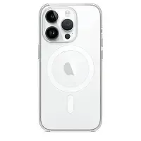 Чехол-накладка Kzdoo Mag Guardian Magsafe для iPhone 15 Pro Max силиконовый (прозрачный)