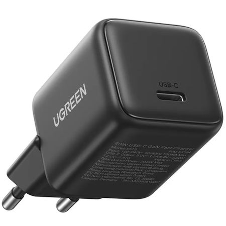 Зарядное устройство Ugreen X512 Mini 20W серый (55528)