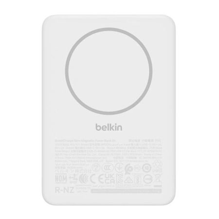Внешний аккумулятор Belkin BoostСharge Magnetic 5000 мАч белый (BPD010hqWH)