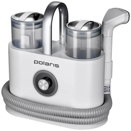 Моющий пылесос для мебели Polaris PCW 1445 Steam Clean Pro белый