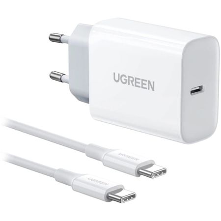 Зарядное устройство Ugreen CD137 20W белый (50698)