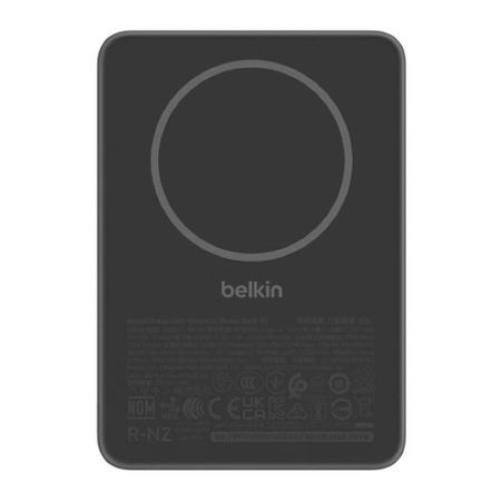 Внешний аккумулятор Belkin BoostСharge Magnetic 5000 мАч чёрный (BPD010hqBK)