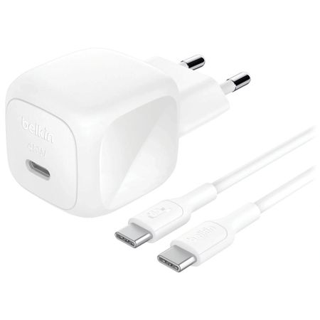 Зарядное устройство Belkin Wall Charger BoostCharge 1 м белый (WCA013kq1MWH-B6)