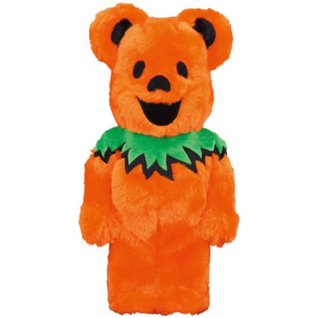 Фигура Bearbrick Medicom Toy Grateful Dead Dancing Bears Costume Orange 400%