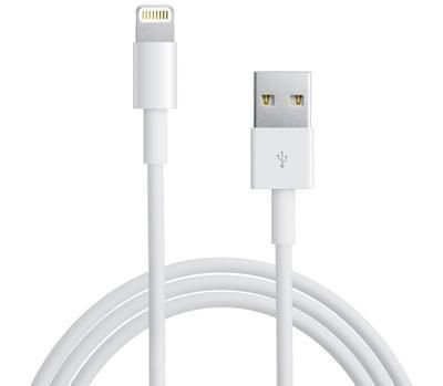 Кабель Apple Lightning на USB 200 см (MD819ZM/A) (белый)