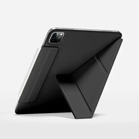 Чехол-книжка WIWU Smart Folio для Apple iPad Pro 13 (2024) (полиуретан с подставкой) (Wi-004) (черный)