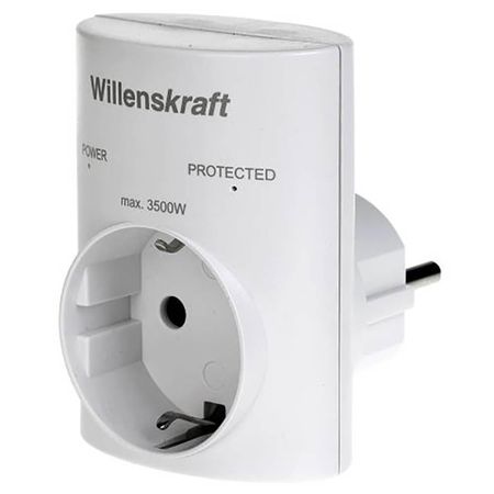 Сетевой фильтр Willenskraft 59000 (1х3500V, белый)