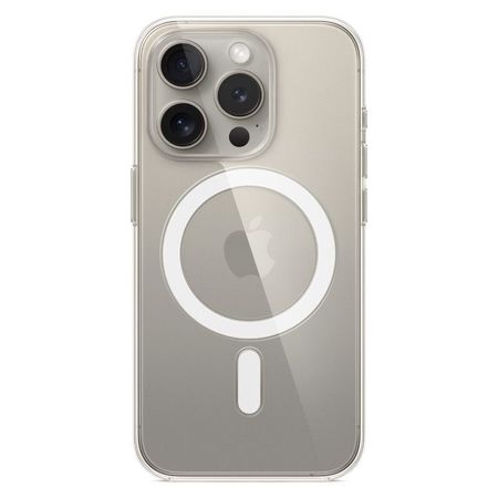 Чехол-накладка Evelatus Magsafe для iPhone 15 Pro Max пластиковый (прозрачный)