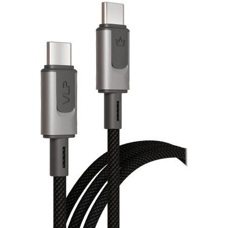 Кабель VLP Force Line USB Type-C 1.2 м чёрный (1036005)