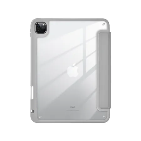 Чехол-книжка WIWU Defender Protective для Apple iPad Pro 13 (2024/2025), с подставкой и отделением под стилус (JD-105) (серый)