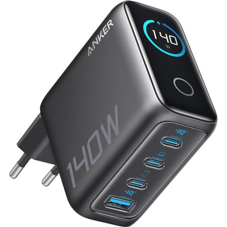 Зарядное устройство Anker 3C1A 140W (A2697GZ1) серый